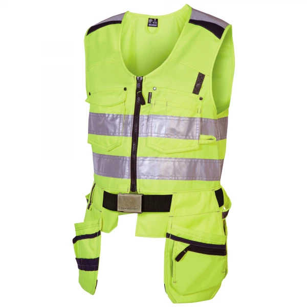 Björnkläder helkurvest ripptaskutega, klass 2 BJ445