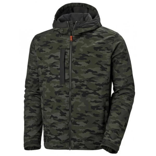 Softshell jakk kapuutsiga Kensington Camo  Helly Hansen 74230