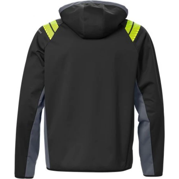 Softshell Fristads jakk kapuutsiga 7461BON must, 129475
