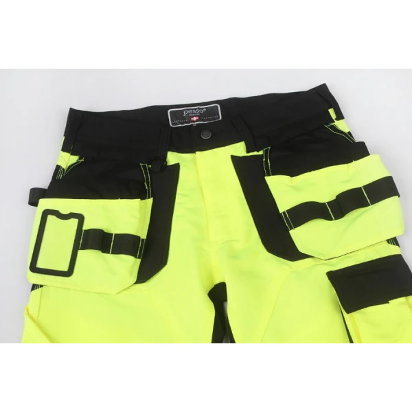 HI-VIS vööpüksid ripptaskutega URANUS KD135 Pesso